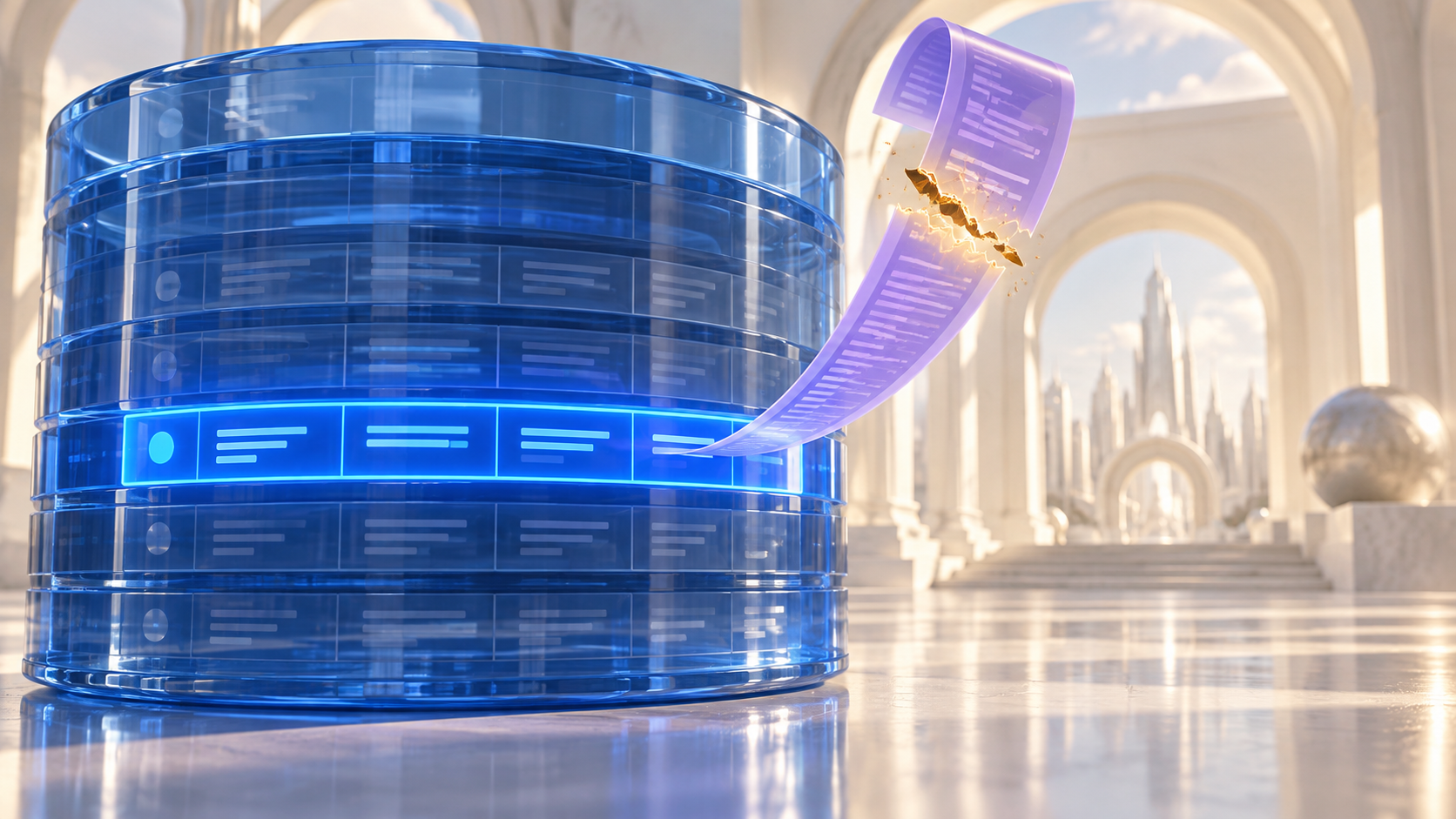 Why did an AI tool error leave an extra database row?
